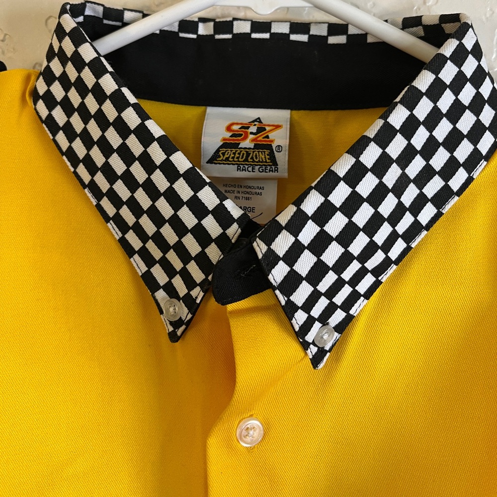🏁Speed zone | Race button down - Picture 6 of 9